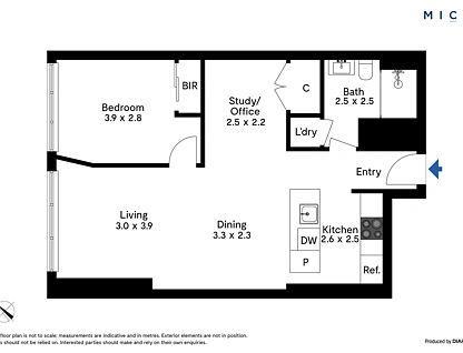 2203/157 ABeckett Street, Melbourne, Melbourne CBD, 1 Kuwarto, 1 Banyo, Apartment