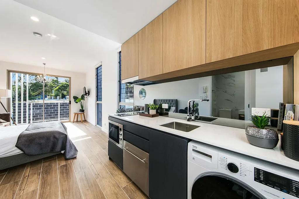Fully furnished studio apartment