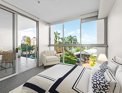 308/18 Thorn Street, Kangaroo Point, Brisbane - Eastern Region, 2 rūma, 2 rūma horoi, Apartment