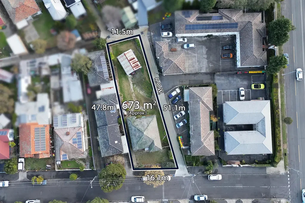 Brunswick West 3ห้องนอน Land, Location and Laneway Advantage in Prime Brunswick West