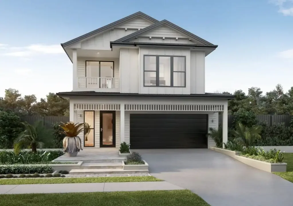 Sherwood 4房 汉普顿风格奢邸 242㎡大宅 323㎡阔地 Caesarstone岛台 Westinghouse电器 主卧套间淋浴 House and Land Sherwood