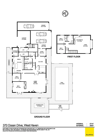 370 Ocean Drive, West Haven, NSW 2443, 5房, 2浴, House