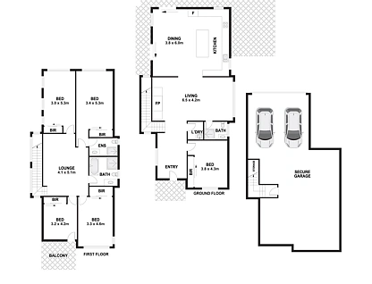 2/154-156 Penshurst St, Penshurst, St George, 5 ਕਮਰੇ, 3 ਬਾਥਰੂਮ, Townhouse