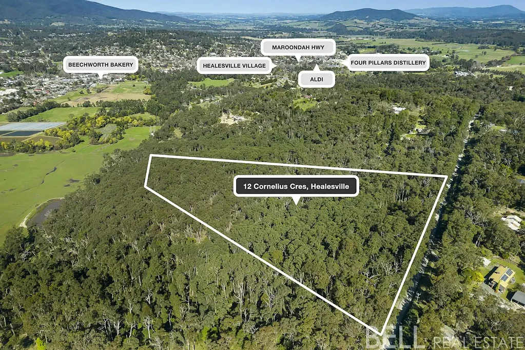 Healesville 14 acres of natural bushland ready to build!