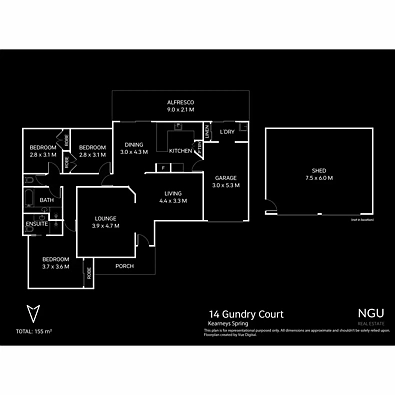 14 Gundry Court, Kearneys Spring, QLD 4350, 3房, 2浴, House
