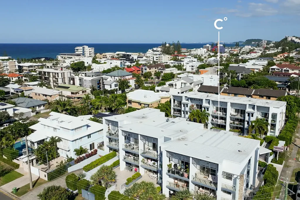 Mermaid Beach 2房  Ground Floor Spacious Beachside Apartment | 2 Beds - 2 Baths - 2 Cars