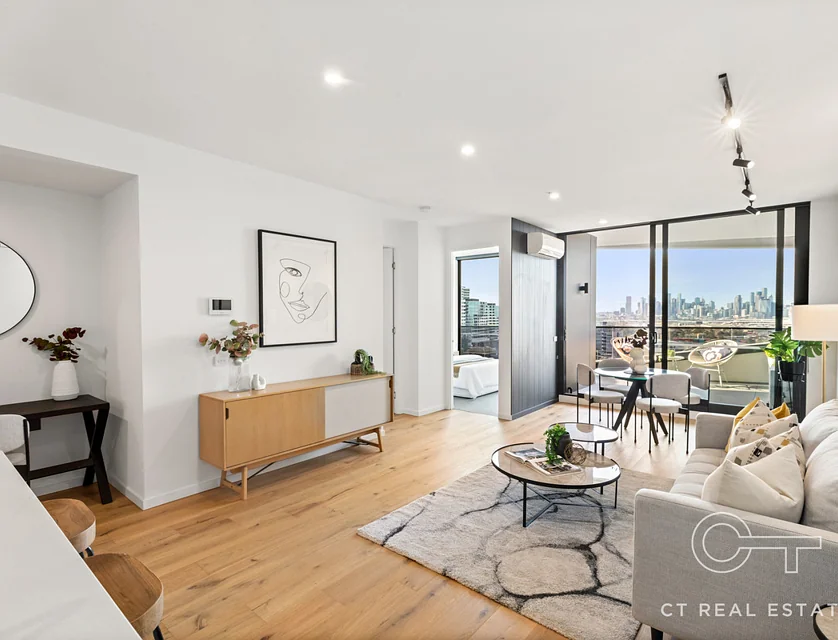 901B/8 Falcon Court, Footscray, Western Melbourne, 2 Bedrooms, 2 Bathrooms, Apartment