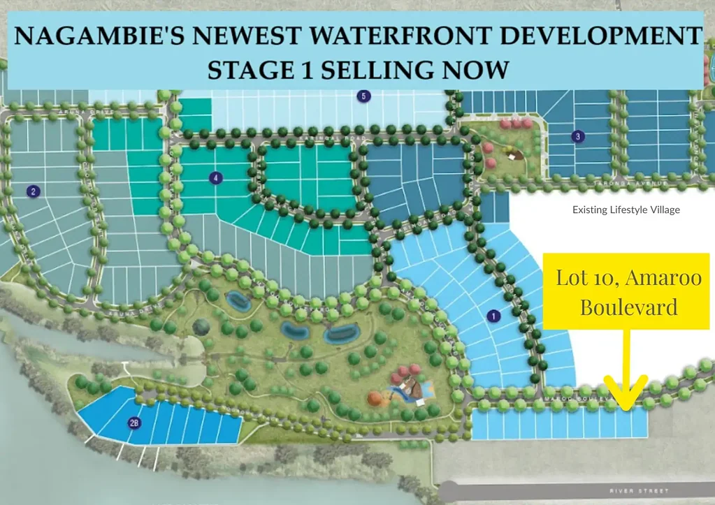 Nagambie GREAT BLOCK IN NEW WATERFRONT ESTATE