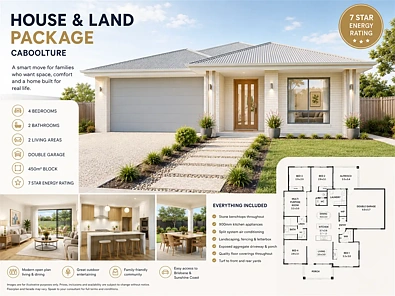 Caboolture 4Habitaciones House & Land Package - Why Buy Old When You Can Build This?