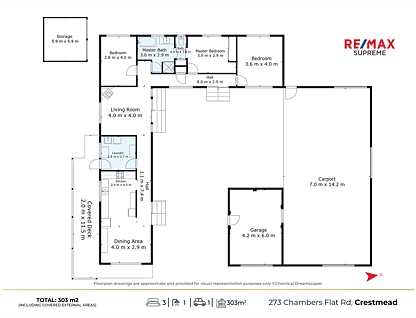 273-281 Chambers Flat Road, Crestmead, Brisbane - Southern Region, 3 कमरे, 1 बाथरूम, House