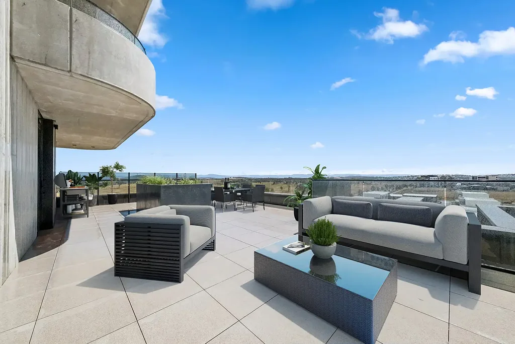 Gungahlin 2ห้องนอน Luxury Living with Breathtaking Grassland Views