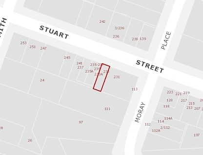 233 Stuart Street, Dunedin Central, Dunedin City, 0 રૂમ, 0 બાથરૂમ