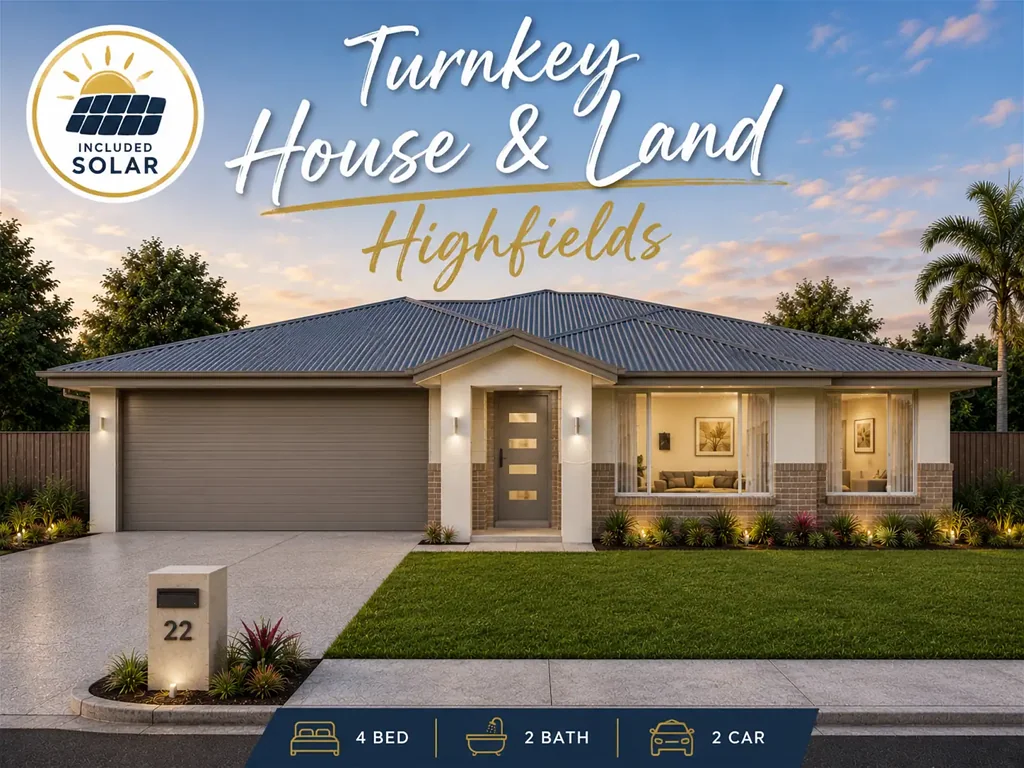 Highfields 4Kwarto House & Land Package - Full Turnkey - Highfields