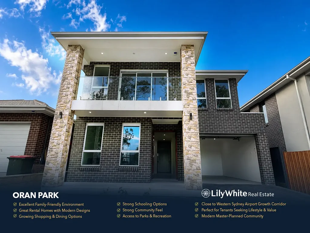 Newly Built Home for Rent in Oran Park!