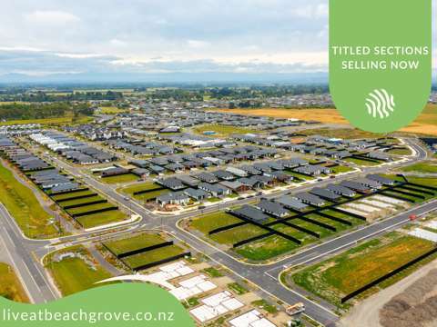 Kaiapoi  Titled Sections Selling Now From $275,000