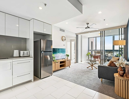 1056/16 Hamilton Place, Bowen Hills, Brisbane - Inner City Region, 1 침실, 1 욕실, Apartment