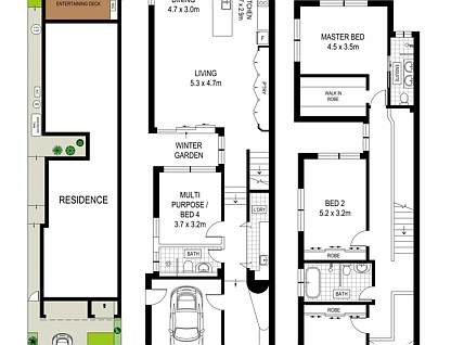 11b Pacific Street, Caringbah South, Sutherland Shire, 4 Bedrooms, 3 Bathrooms, Apartment