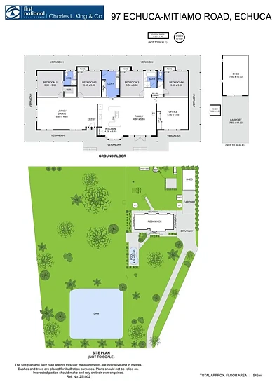 户型图 - 97 Echuca-Mitiamo Road, Echuca, VIC 3564