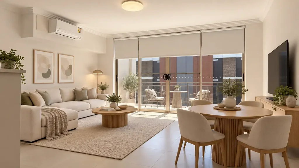 Modern Dual-Level Apartment