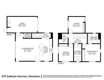 1/71 Sullivan Avenue, Woolston, Christchurch City, 3 રૂમ, 2 બાથરૂમ, Townhouse