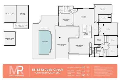 53-55 Saint Jude Circuit, Glenlogan, QLD 4280, 8房, 3浴, House