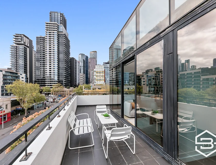 403/162 Rosslyn Street, West Melbourne, Melbourne CBD, 2 rūma, 1 rūma horoi, Apartment