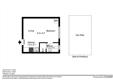 17/25 Redan Street, St Kilda, VIC 3182, 1 slaapkamers, 1 badkamers, Apartment