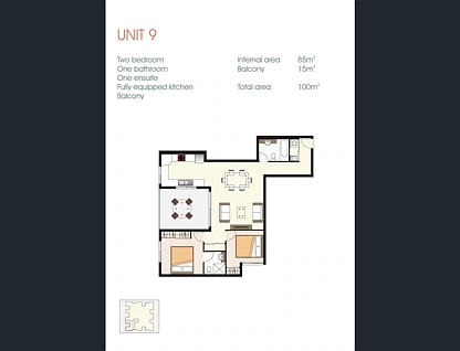 9/8-10 Ashmore Street, Everton Park, Brisbane - Northern Region , 2 Bedrooms, 2 Bathrooms, Apartment