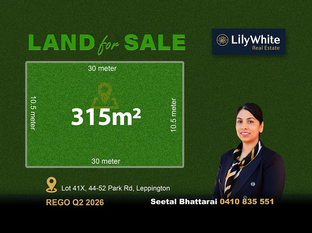 Leppington Great Opportunity to Secure Your Land | Registration JUNE-2026