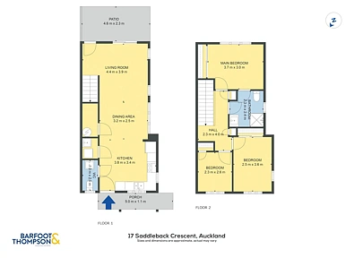 17 Saddleback Crescent, Papakura, 3 Schlafzimmer, 1 Badezimmer, Townhouse
