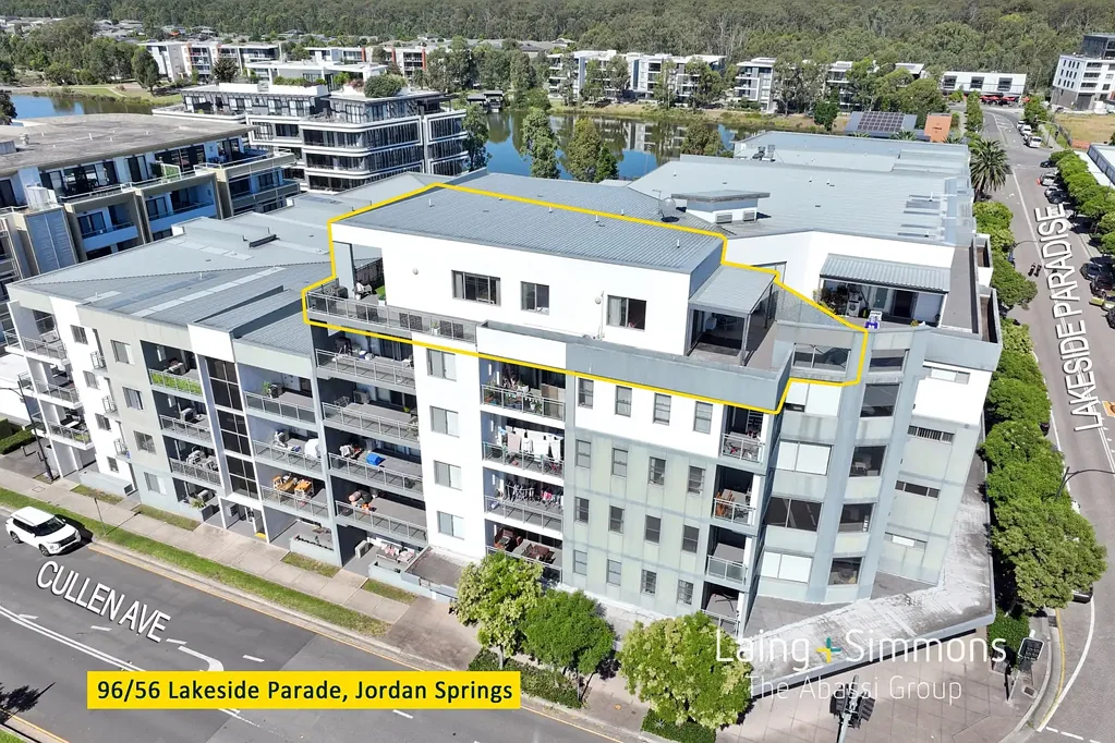 Jordan Springs 3ห้องนอน Penthouse Living, Light Filled Interiors, Wraparound Views