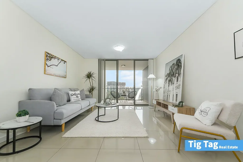 Parramatta 2房 7楼壮丽河景  开放式宽敞布局  精致燃气厨房  宽敞卧室带衣柜  地下室停车  轻轨近在咫尺  静谧便利区域 Stunning Apartment with Breathtaking River Views & Light Rail at Your Doorstep