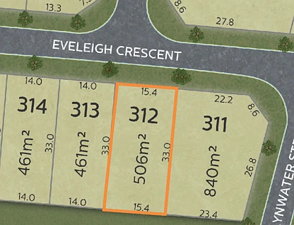 Lot 312 Eveleigh Crescent, Bohle Plains, Townsville, 0 chambres, 0 salles de bain, Section
