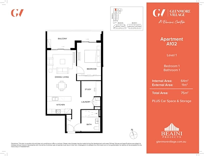 C102/90-98 Glenmore Ridge Drive, Glenmore Park, Outer Western Sydney, 2房, 2浴, Apartment