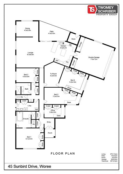 45 Sunbird Drive, Woree, QLD 4868, 4 slaapkamers, 2 badkamers, House