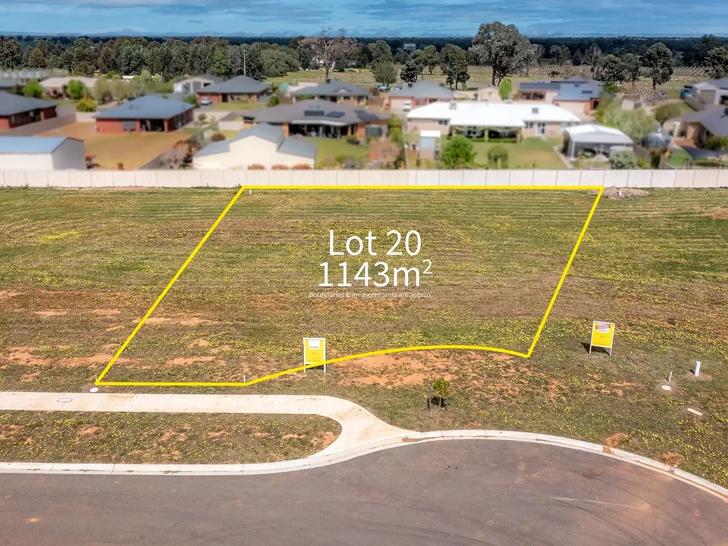 Lot 20 9 Vintage Drive, Wahgunyah, VIC 3687