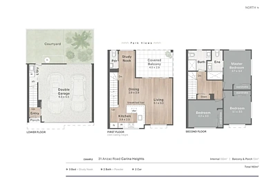 Adres Weerhou, Carina Heights, QLD 4152, 3 slaapkamers, 2 badkamers, Townhouse