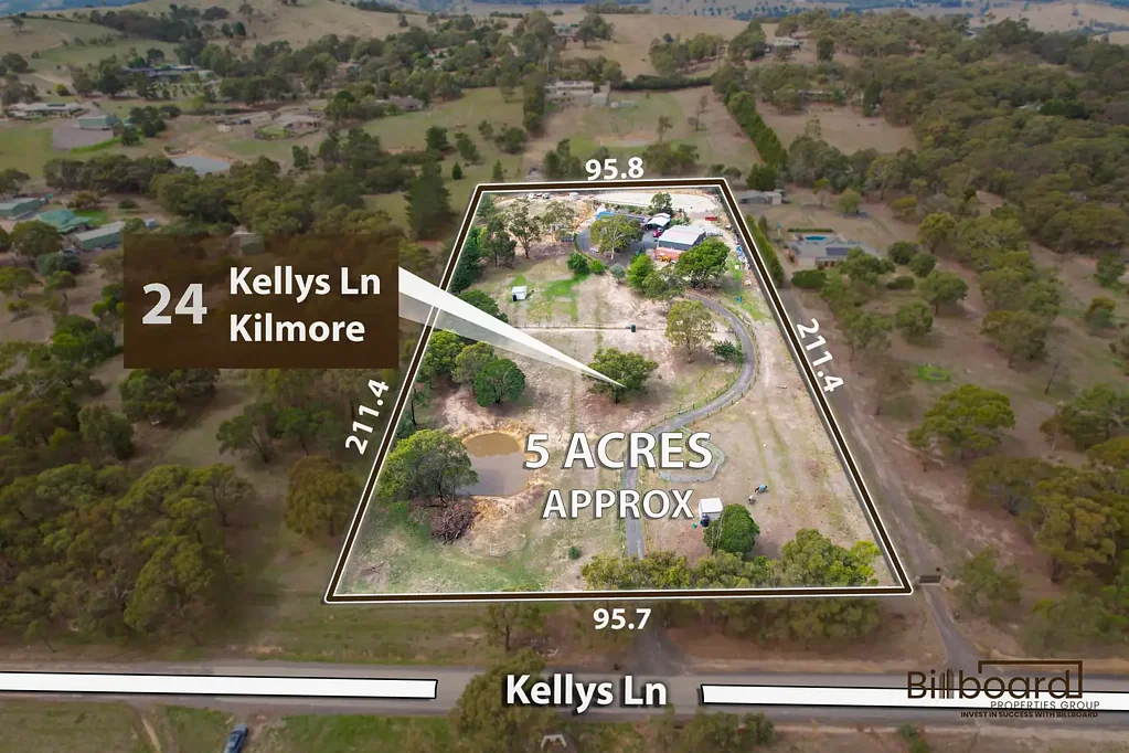Kilmore 3બેડરૂમ A Charming 5 Acre Country Escape - Perfect for Horse Lovers