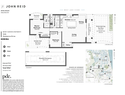 7/25-27 Commerce Drive, Robina, Gold Coast, 2部屋, 2バスルーム, Apartment