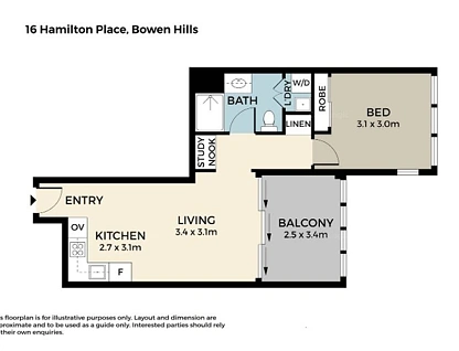 2022/16 Hamilton Place, Bowen Hills, Brisbane - Inner City Region, 1 chambres, 1 salles de bain, Apartment