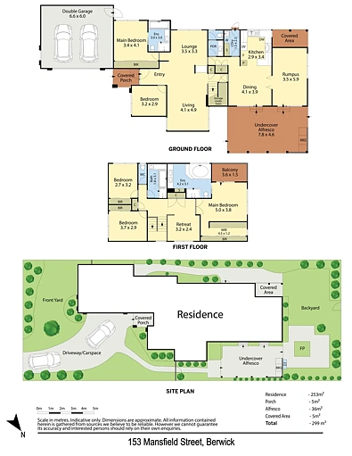153 Mansfield Street, Berwick, VIC 3806, 5房, 3浴, House