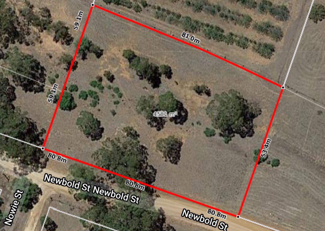 18 NEWBOLD ST, WEDDERBURN VIC 3518, 0 chambres, 0 salles de bain, Section