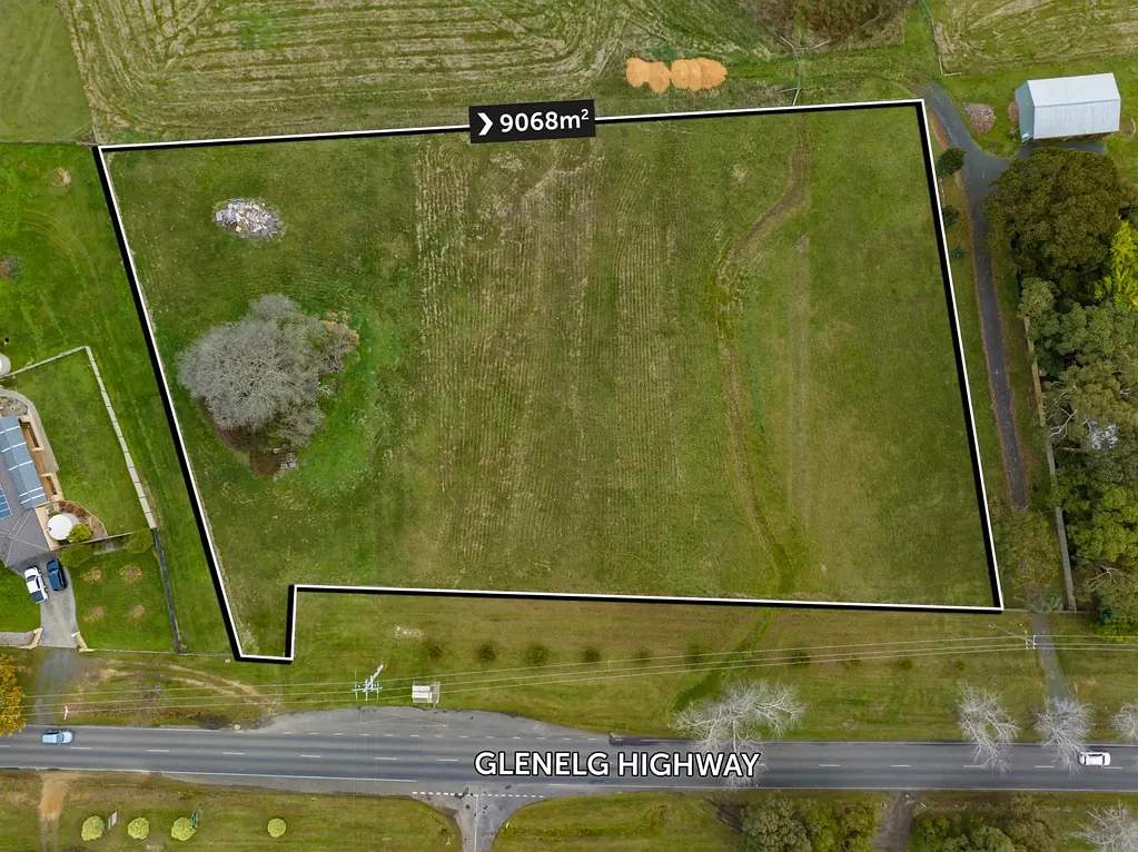 Scarsdale Picturesque 9068M2 allotment with views over Woady Yallock