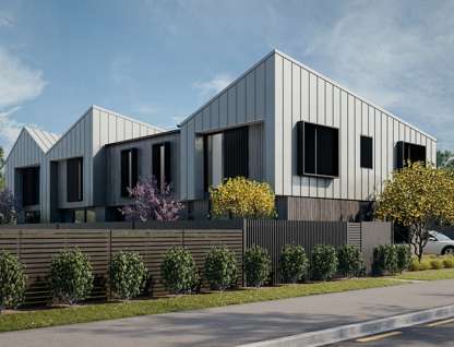 3/76 Caledonian Road, Saint Albans, Christchurch, Canterbury, 3房, 2浴, 城市屋