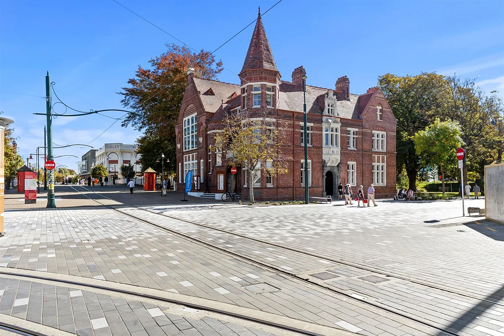 Christchurch Central Character Office with Riverside Outlook