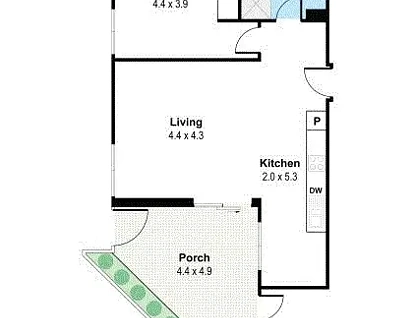 4/22 Heirisson Way, North Coogee, South West Perth, 1 રૂમ, 1 બાથરૂમ, Apartment