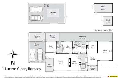 1 Lucern Close, Romsey, VIC 3434, 3 slaapkamers, 2 badkamers, House
