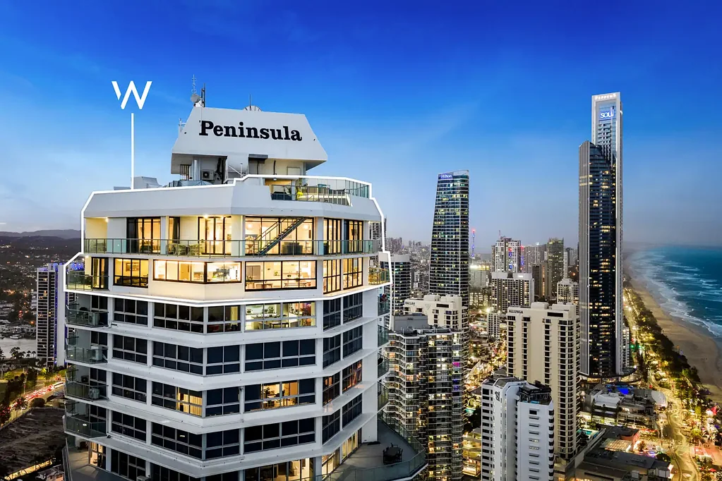Surfers Paradise 4ห้องนอน Peninsula Penthouse - The Ultimate Trophy Home in the Sky - 621sqm