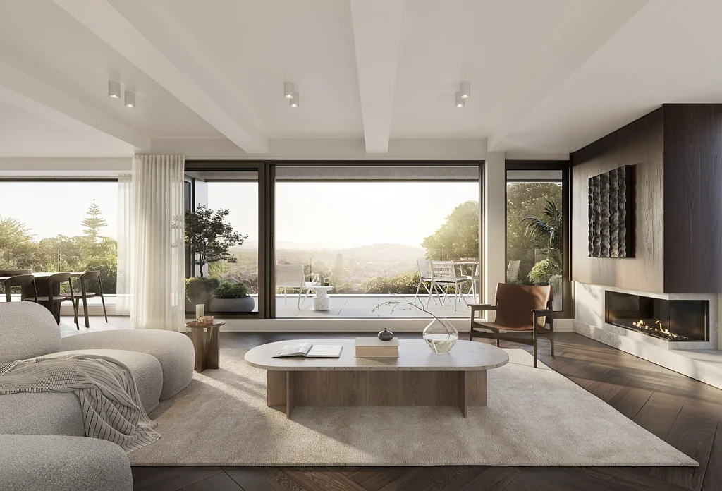 Mount Eden 3房  King of the castle: The heroic Kingsview penthouse