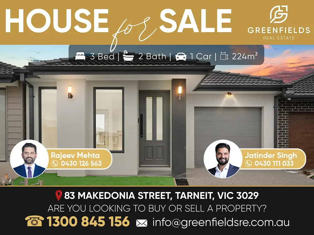Tarneit 3Phòng ngủ Secure Your House in Tarneit Today – A Well-Located, Low-Maintenance Home in One of Melbourne’s Fastest-Growing Suburbs!